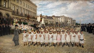 Défilé des écoles en 1878 - Jan Frans Verhas